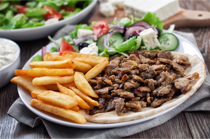 Griechisches Restaurant in Lage